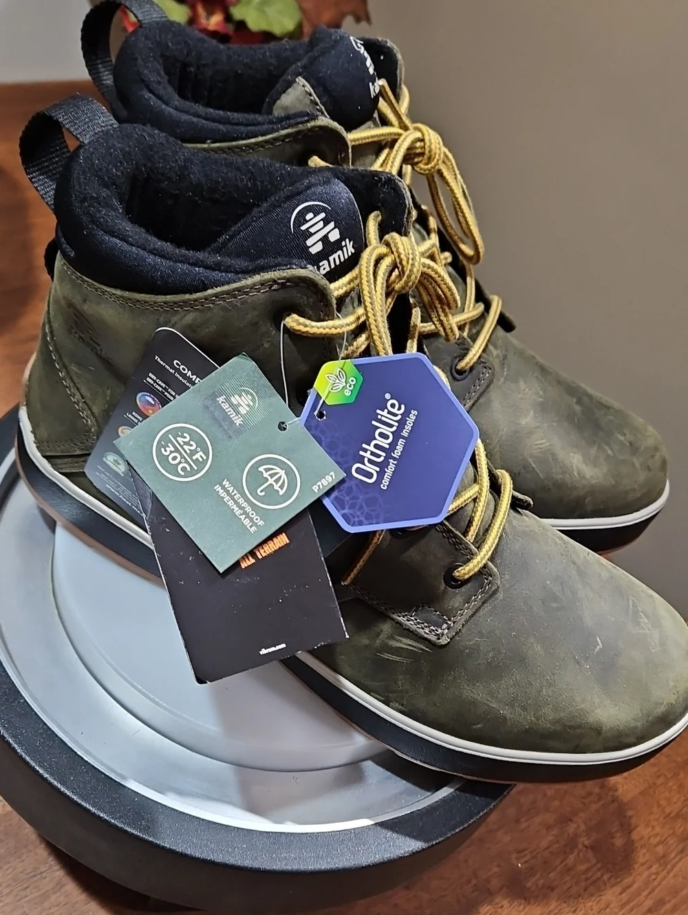 Kamik Limited Edition SPENCER MID DARK OLIVE